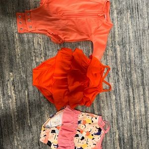 4 bathing suits 6 month size